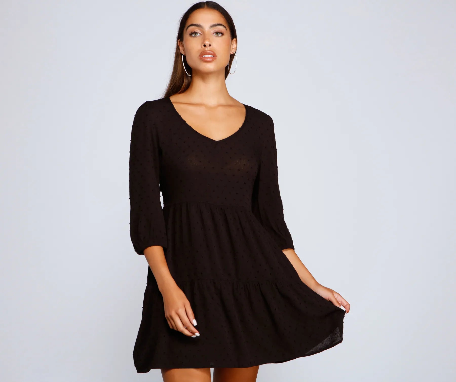 Hypoallergenic Casual Dresses for Sensitive Skin​ Effortless Vibes Babydoll Dress