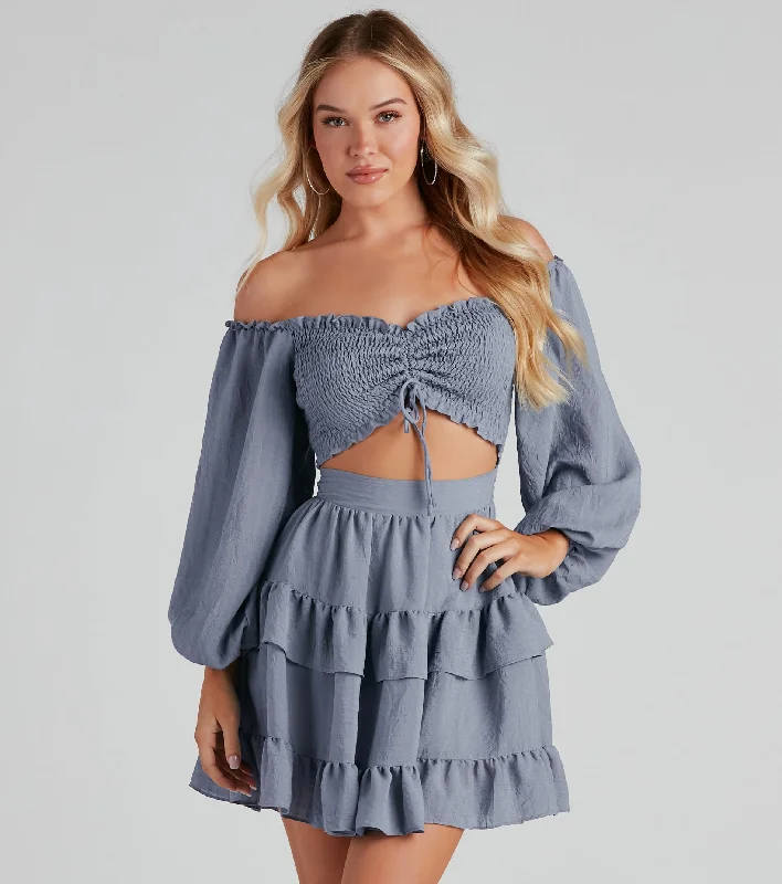 Maxi Casual Dresses for a Relaxed Look​ Tie Dye Ruched Mini Dress