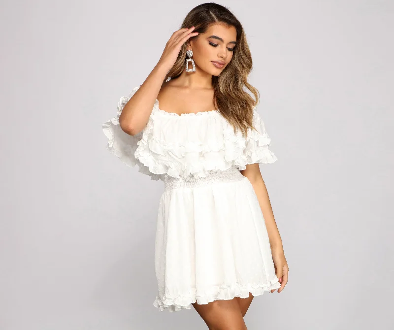 Neon - Colored Casual Dresses for a Trendy Look​ Flirty Vibes Linen Mini Dress