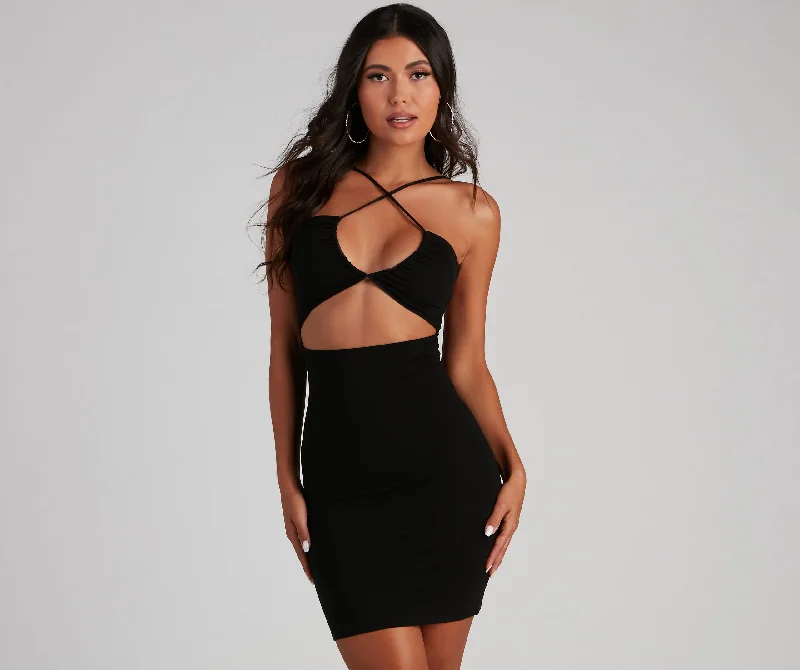 Denim Casual Dresses for a Casual and Durable Option Cross Out The Drama Bodycon Dress Denim Casual Dresses for a Casual and Durable Option Cross Out The Drama Bodycon Dress