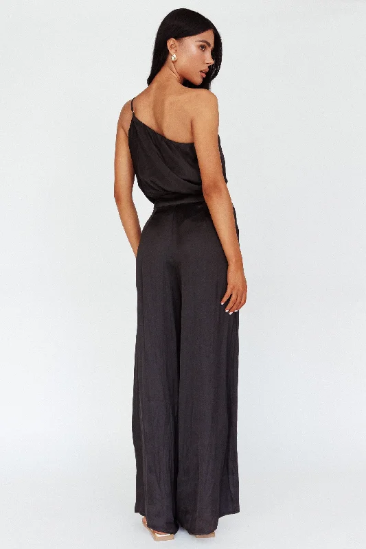 Quick - Dry Casual Dresses for Travel and Outdoor Use​ Pollina Wide Leg Pants Black