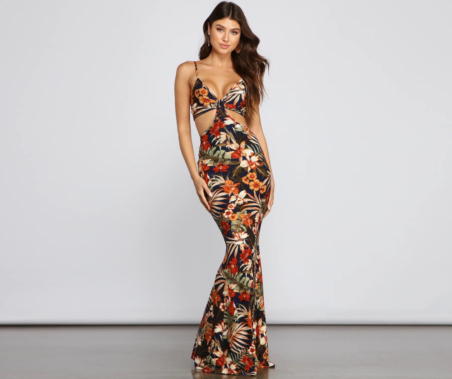 Weekend - Wear Casual Dresses for a Laid - Back Look​ All Eyes On Me Floral Eyelet Maxi Dress