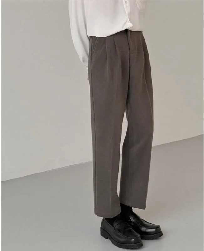 Women's drawstring athletic pants Autumn and Winter Woolen Pants