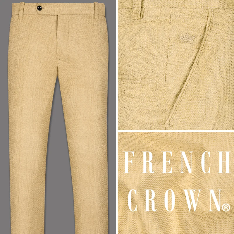Women's paisley bohemian pants Barley Crown Corduroy Premium Cotton Pant