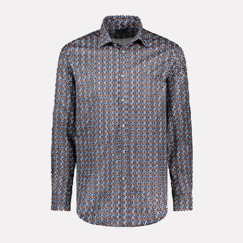 Cotton Twill Printed Shirt 14313036CF