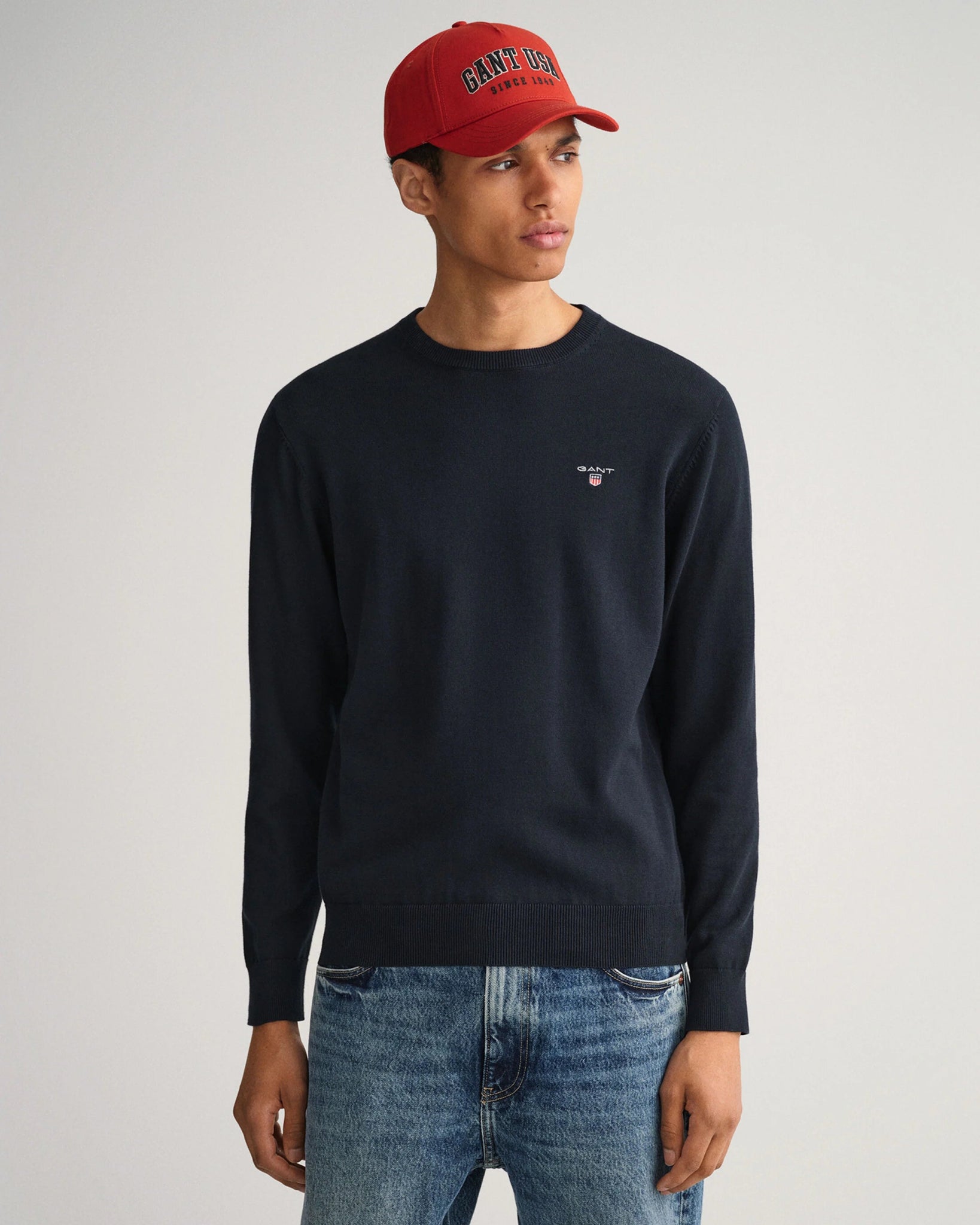 GANT Classic Cotton Crew Neck