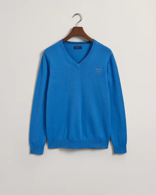 GANT Classic Cotton V-Neck Jumper