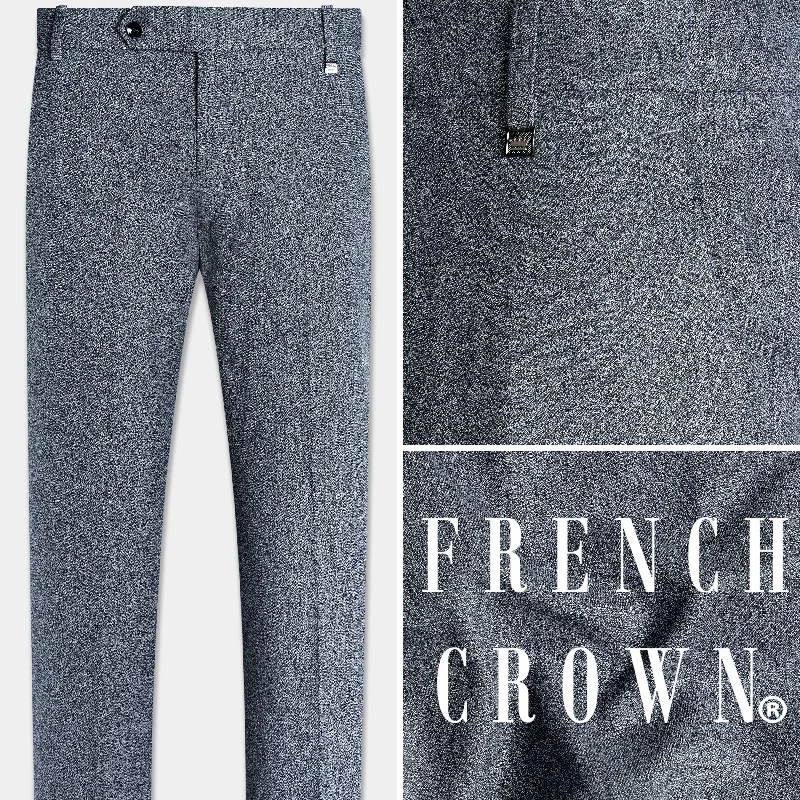 Women's pants with wrinkle - resistant material Marengo Gray Premium Cotton Pant