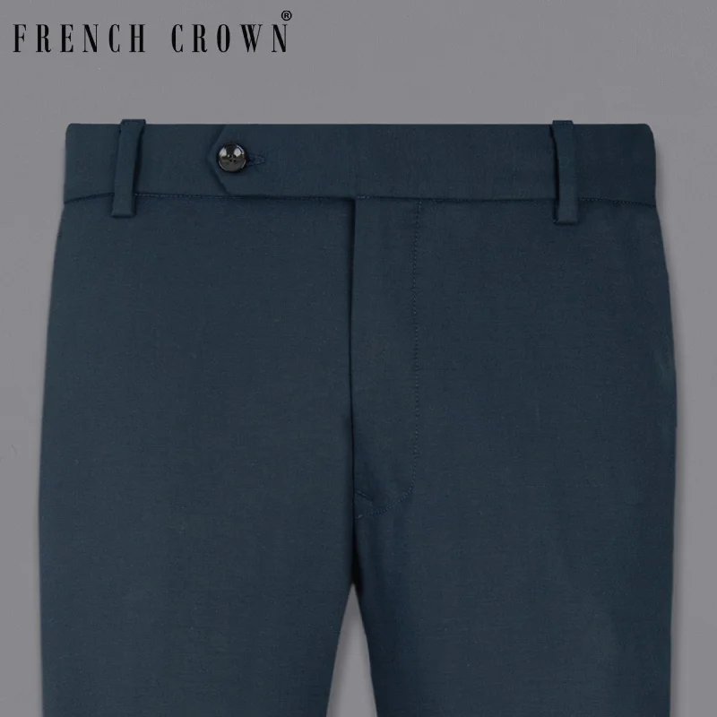 Women's budget - friendly denim pants Outer Space Blue Premium Cotton Pant