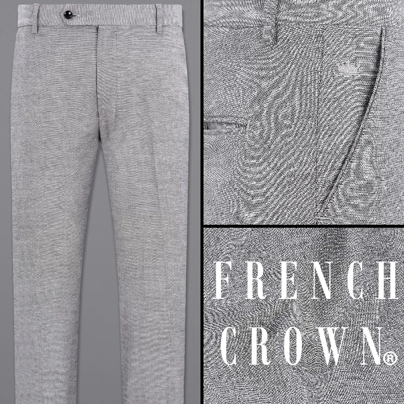 Women's expensive designer pants Star Dust Gray Premium Cotton Pant