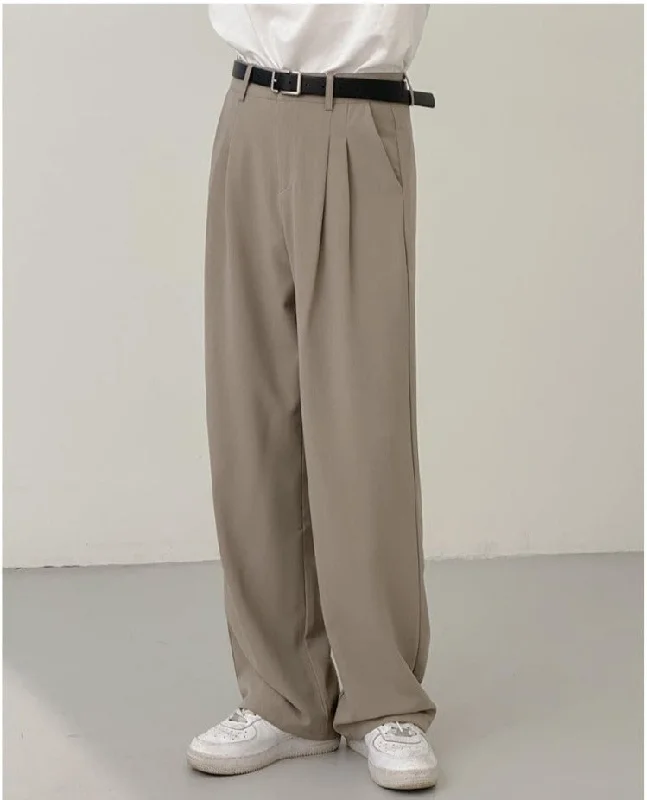 Women's embroidered ethnic pants Thin Draped Casual Pants