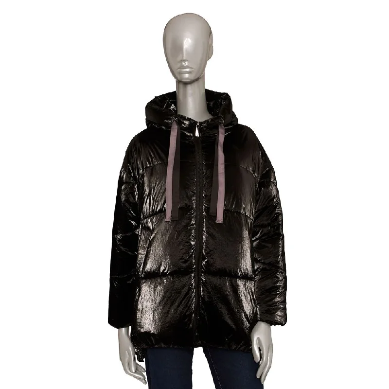 Quilted down women's coats with removable hoods for outdoor activities Baldinini Trend Polyester Jackets & Women's Coat Quilted down women's coats with removable hoods for outdoor activities Baldinini Trend Polyester Jackets & Women's Coat