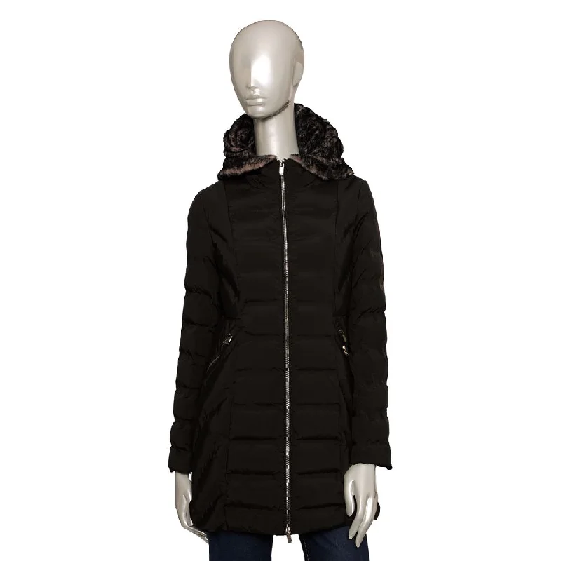 Mid - length women's down coats in a slim fit for a modern and sleek appearance Baldinini Trend  Polyester Jackets & Women's Coat