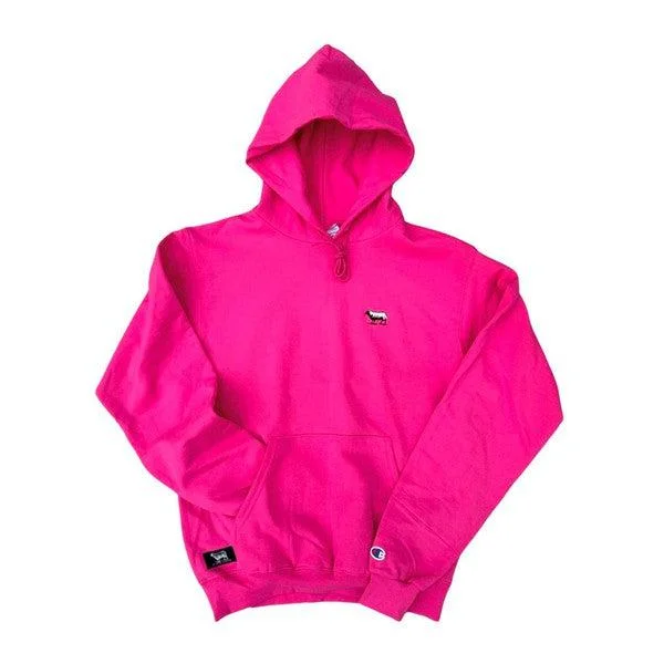 Black Sheep Champion Pullover Hoody Hot Pink