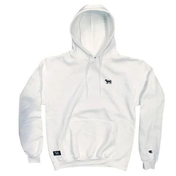 Black Sheep Champion Pullover Hoody White