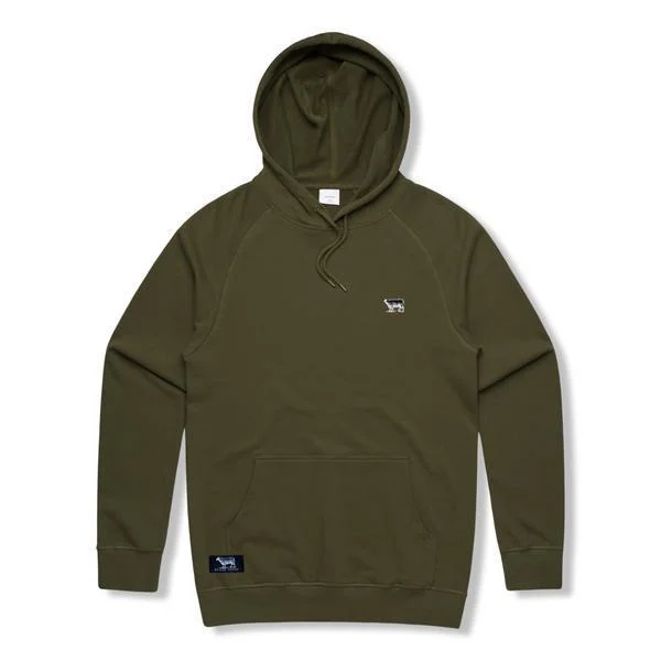 Black Sheep Heavyweight Icon Hoody Army Green