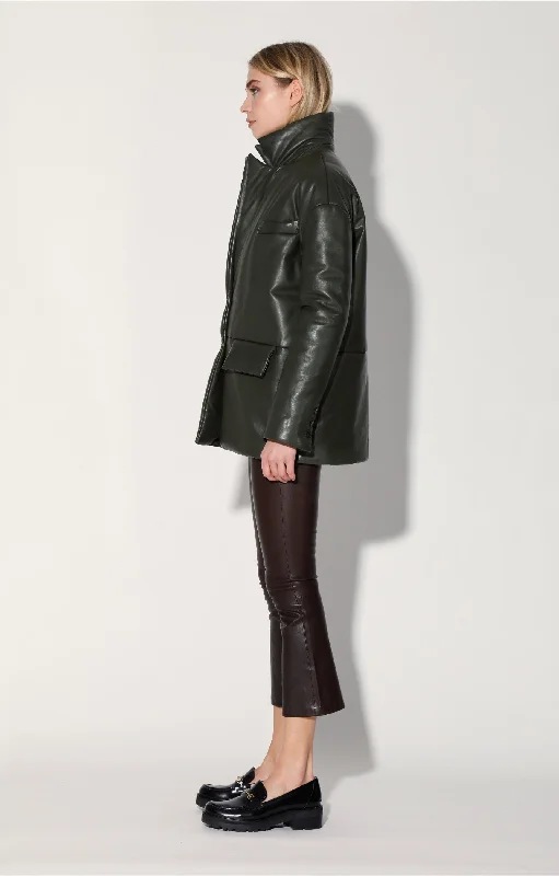 Women's Slim - Fit Blazers in Charcoal Gray for a Professional Appearance Camille Blazer