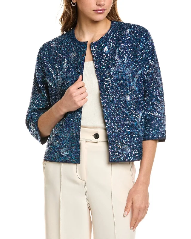 Double - Breasted Women's Polyester Blazers in Bright Colors for a Fun Style Frances Valentine Elise Jacket