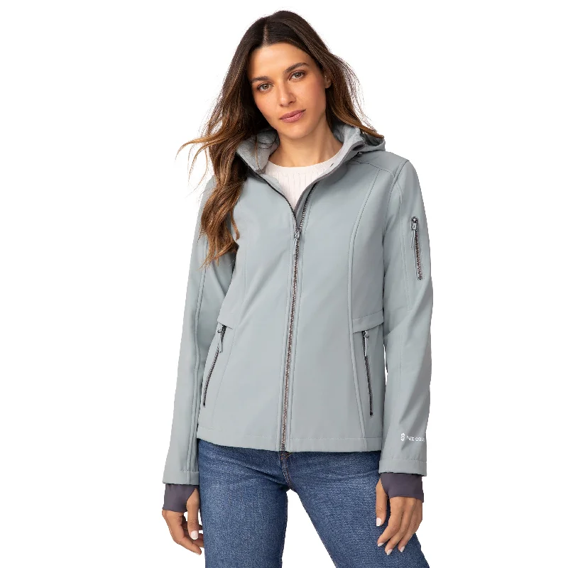 Belted women's cashmere coats in soft pastels for a luxurious feel Free Country Women's Aeris II Super Softshell Jacket Belted women's cashmere coats in soft pastels for a luxurious feel Free Country Women's Aeris II Super Softshell Jacket