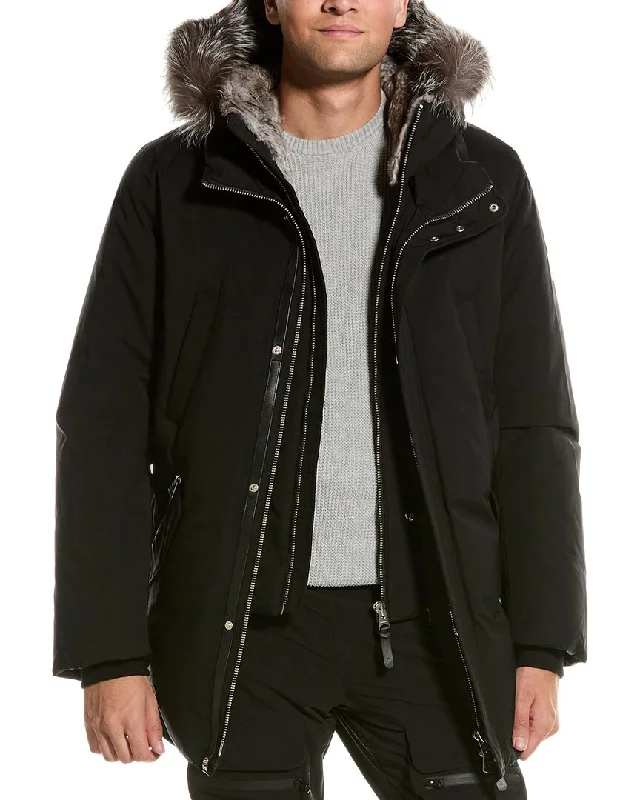 Mackage Edward-X Leather-Trim Jacket