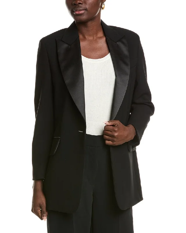 Plus Size Women's Double - Breasted Wool Blazers for Winter Office Wear Max Mara Dyser Blazer Plus Size Women's Double - Breasted Wool Blazers for Winter Office Wear Max Mara Dyser Blazer