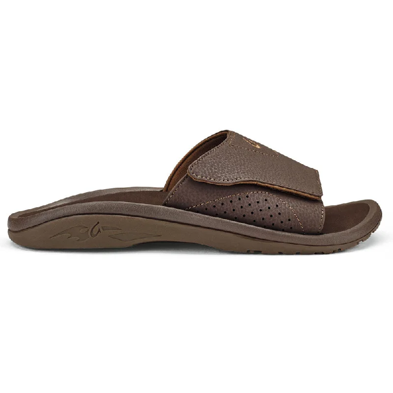 OluKai Nalu Slide Sandal Dark Java (Men's)