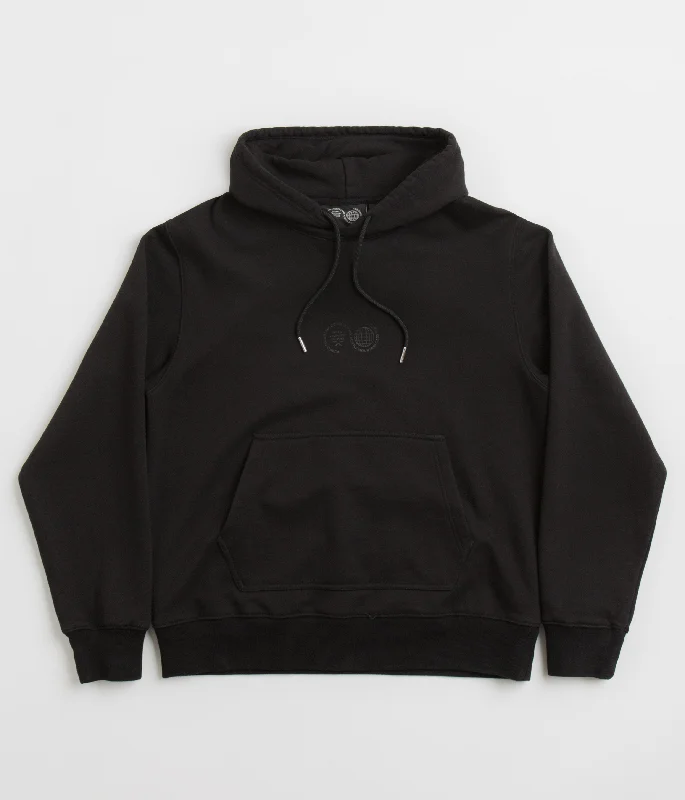 Purple Mountain Observatory Garment Dye Hoodie - Black