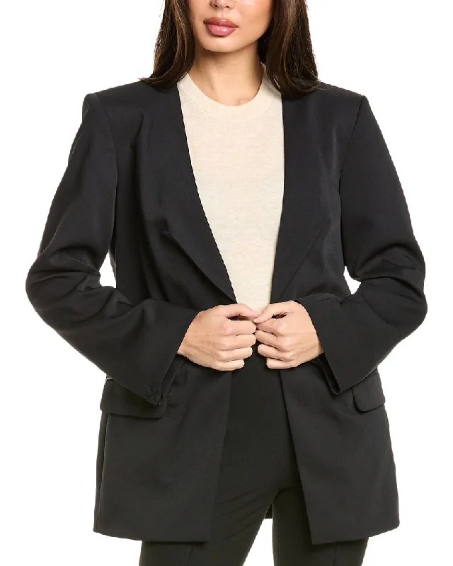 Women's Belted Blazers in Camel Color for a Sophisticated Outfit Sandro Blazer