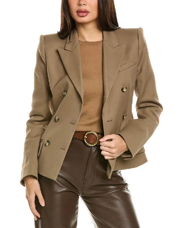 Women's Slim - Fit Blazers in Charcoal Gray for a Professional Appearance Sportmax Cablo Jacket Women's Slim - Fit Blazers in Charcoal Gray for a Professional Appearance Sportmax Cablo Jacket