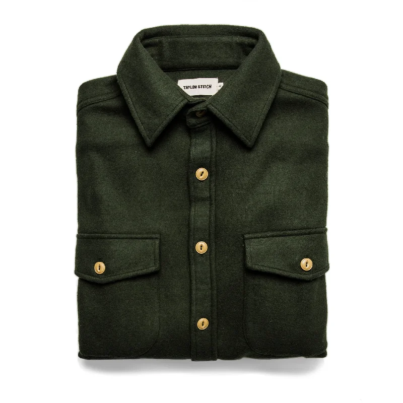 The Maritime Shirt Jacket in Olive