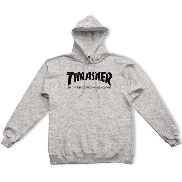 Thrasher Skate Mag Logo Hoody Grey