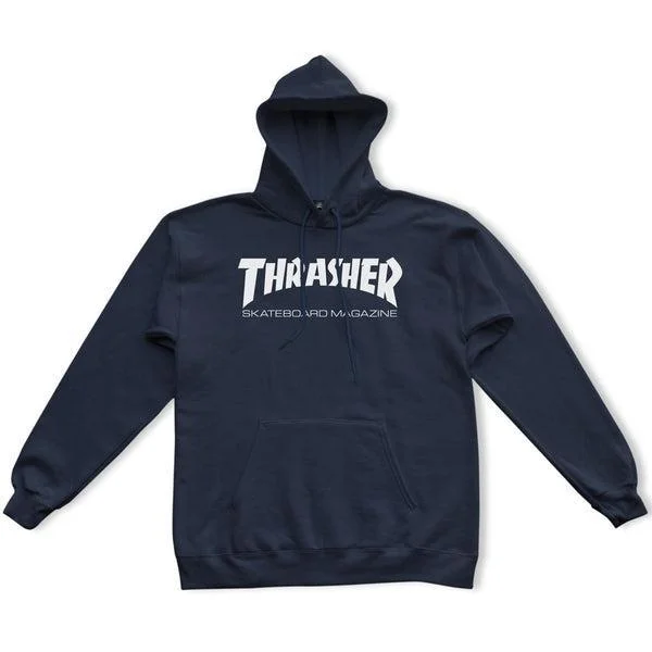 Thrasher Skate Mag Pullover Hoody Navy