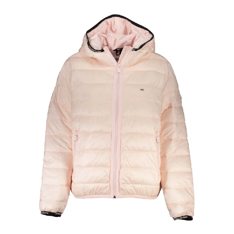 Mid - length women's down coats in a slim fit for a modern and sleek appearance Tommy Hilfiger Polyester Jackets & Women's Coat Mid - length women's down coats in a slim fit for a modern and sleek appearance Tommy Hilfiger Polyester Jackets & Women's Coat