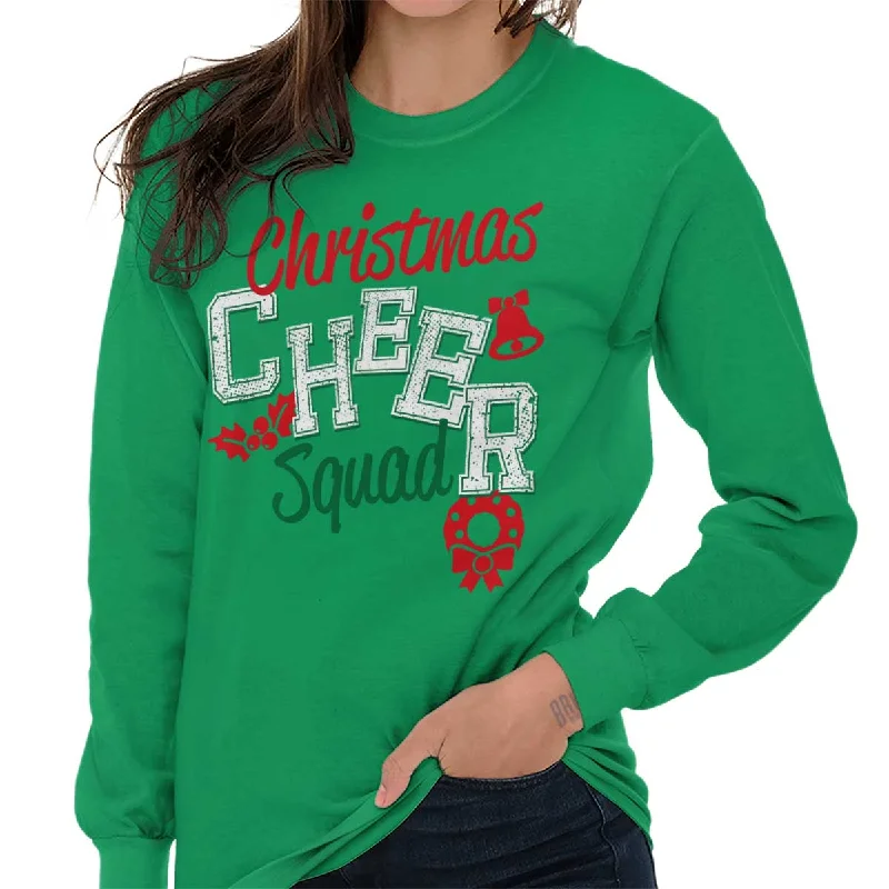 Cheer Squad Christmas Long Sleeve T-Shirt