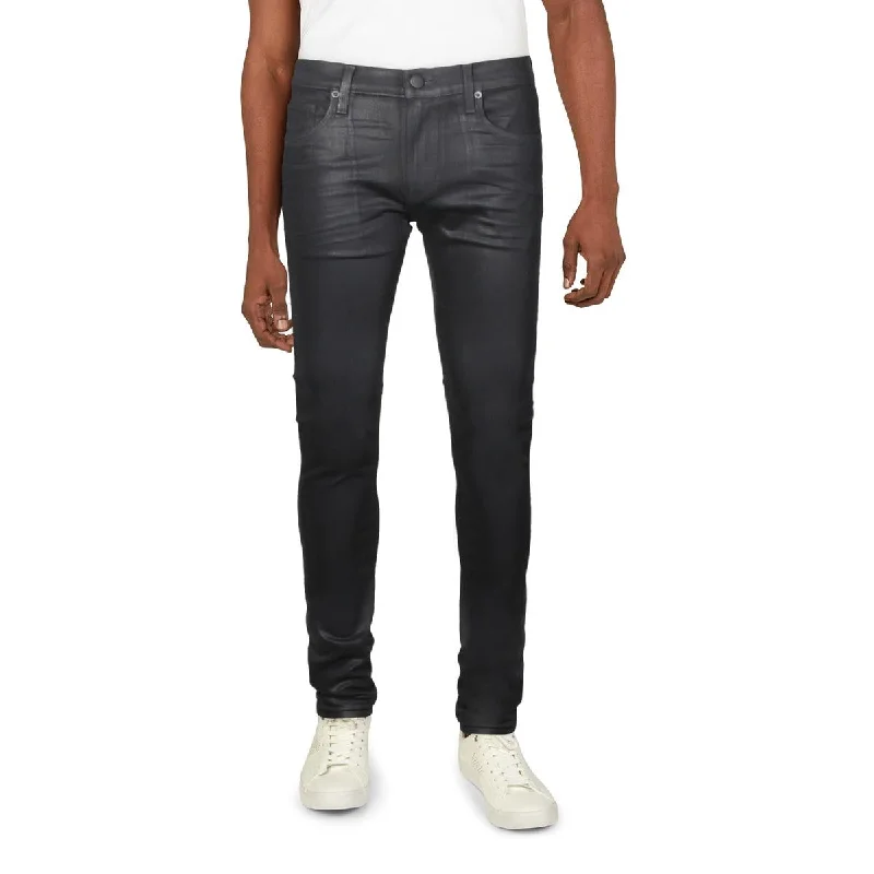 J Brand Mens Mick Coated Color Wash Skinny Jeans