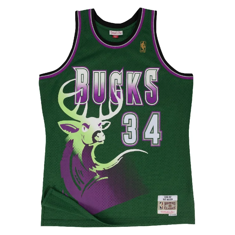 NBA SWINGMAN ALTERNATE JERSEY BUCKS 1996 RAY ALLEN