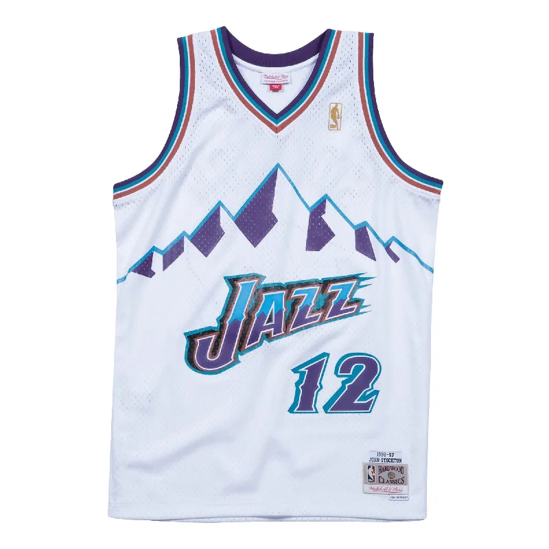 NBA SWINGMAN JERSEY JAZZ 96-97 JOHN STOCKTON