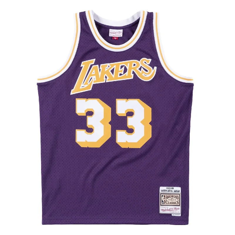 NBA SWINGMAN JERSEY LAKERS 1983 KAREEM ABDUL-JABBAR