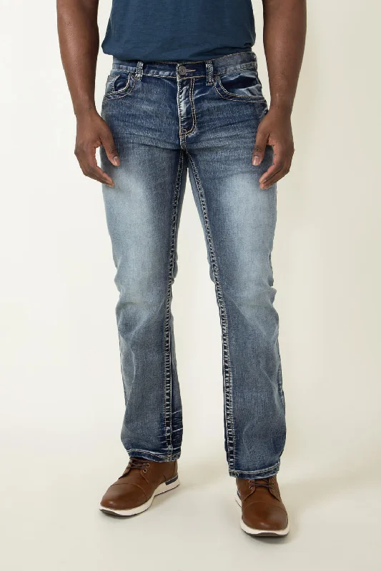 True Luck Wolf Bootcut Jean for Men | TL22031410