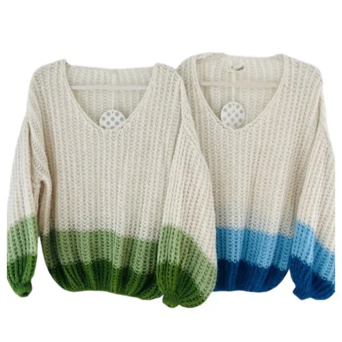 plus size women cardigan for comfortable layering Crochet colour block knit