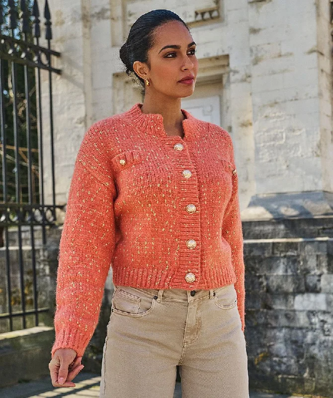 lightweight women cardigan for spring and fall Esqualo Amber Glow Cardigan