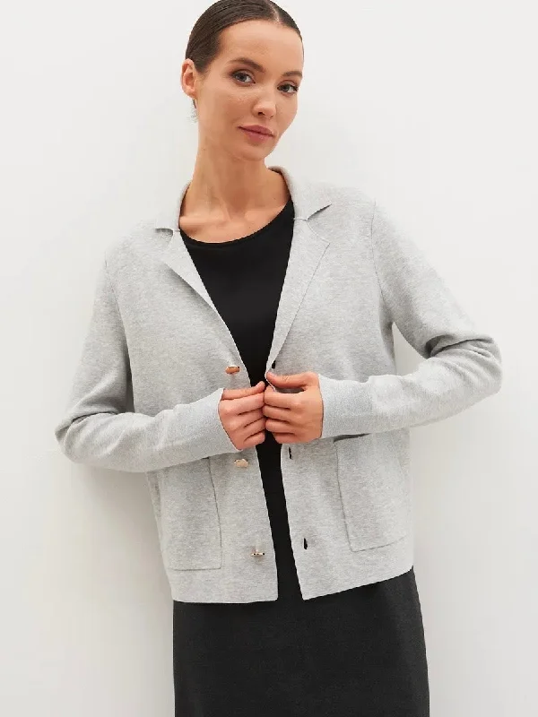 cable knit women cardigan with intricate patterns Knit Cardigan