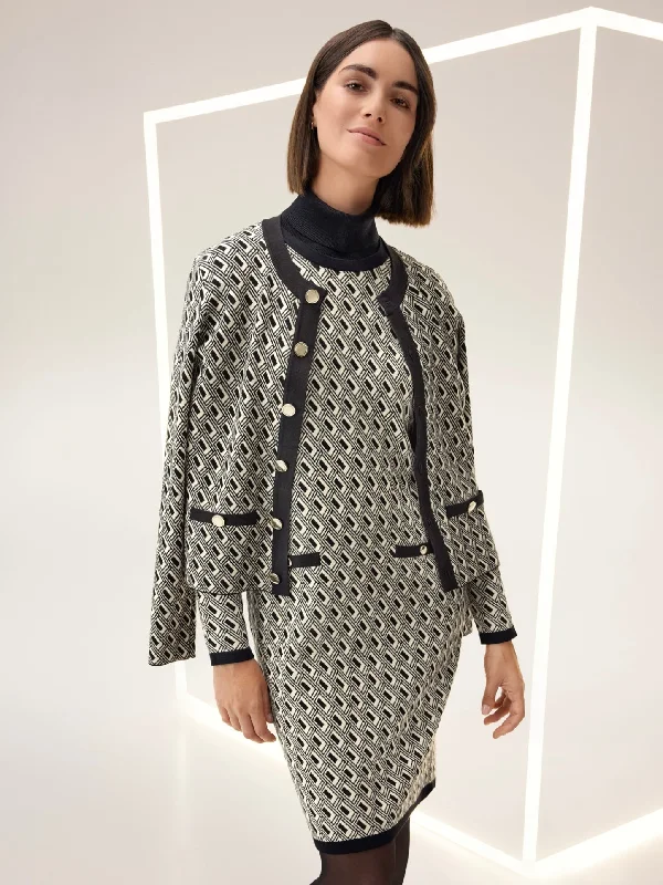 long length women cardigan with side slits Knit Cardigan