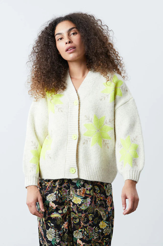 sequin embellished women cardigan for special occasions Lollys Laundry Paisley Cardigan sequin embellished women cardigan for special occasions Lollys Laundry Paisley Cardigan