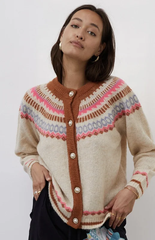 boyfriend style women cardigan for a relaxed fit Lollys Laundry Nova Cardigan