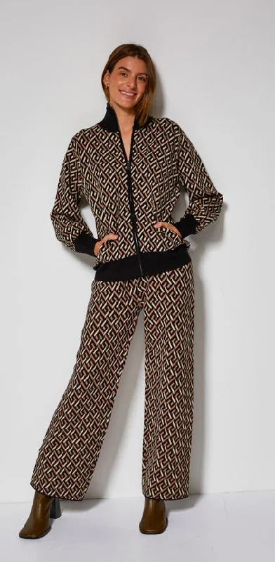 cashmere blend women cardigan for a luxurious feel Md'M Bomber Style Cardigan