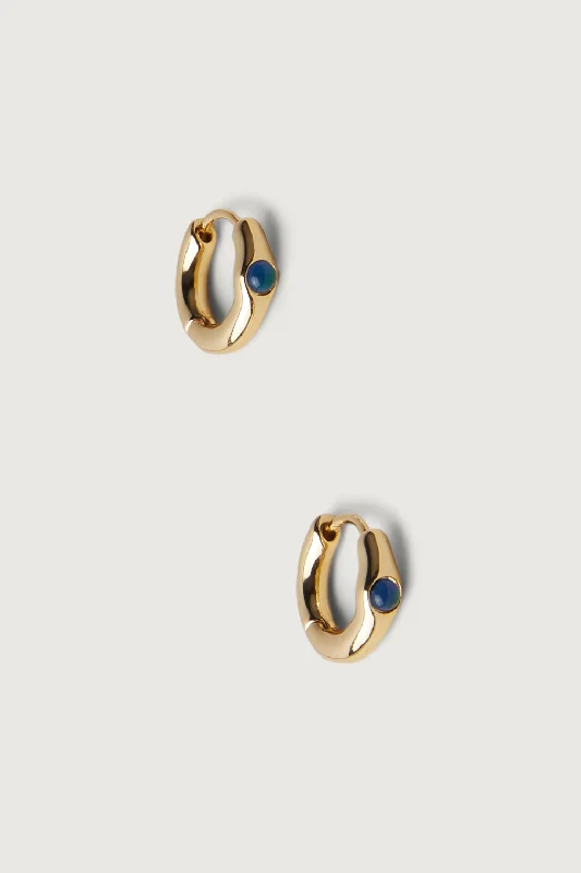 ribbed women cardigan with a classic texture MOOD STONE EARRING