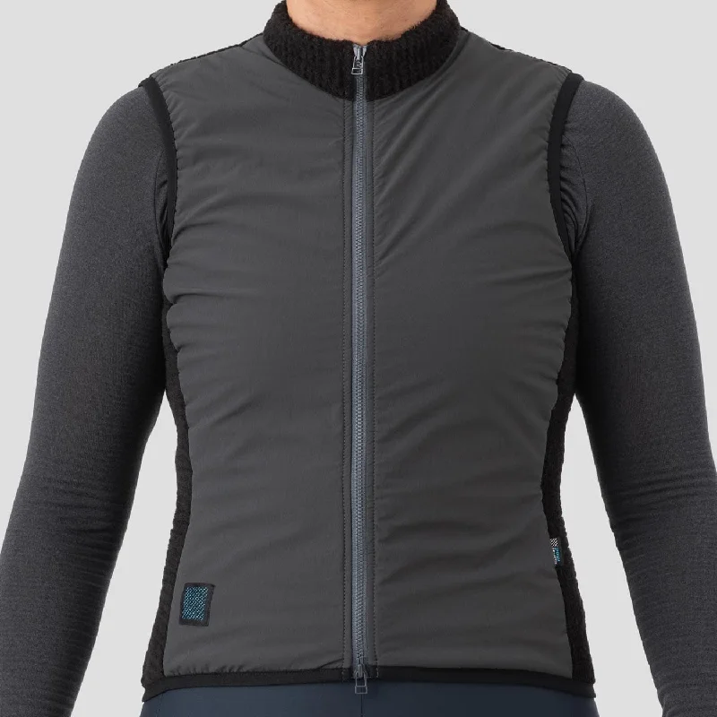Women's military - style jackets with epaulets for a tough and fashionable appearance  Women's Alpha Riding Vest - Slate