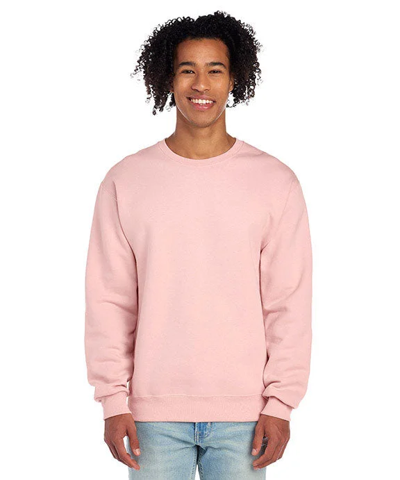 Women's tie - front hoodie in a lightweight fabric for summer layering 562 - Jerzees Adult NuBlend® Crew Neck Sweatshirt | Blush Pink Women's tie - front hoodie in a lightweight fabric for summer layering 562 - Jerzees Adult NuBlend® Crew Neck Sweatshirt | Blush Pink