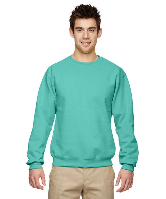 Women's tie - dye hoodie in bright colors for a retro and eye - catching style 562 - Jerzees Adult NuBlend® Crew Neck Sweatshirt | Cool Mint Women's tie - dye hoodie in bright colors for a retro and eye - catching style 562 - Jerzees Adult NuBlend® Crew Neck Sweatshirt | Cool Mint